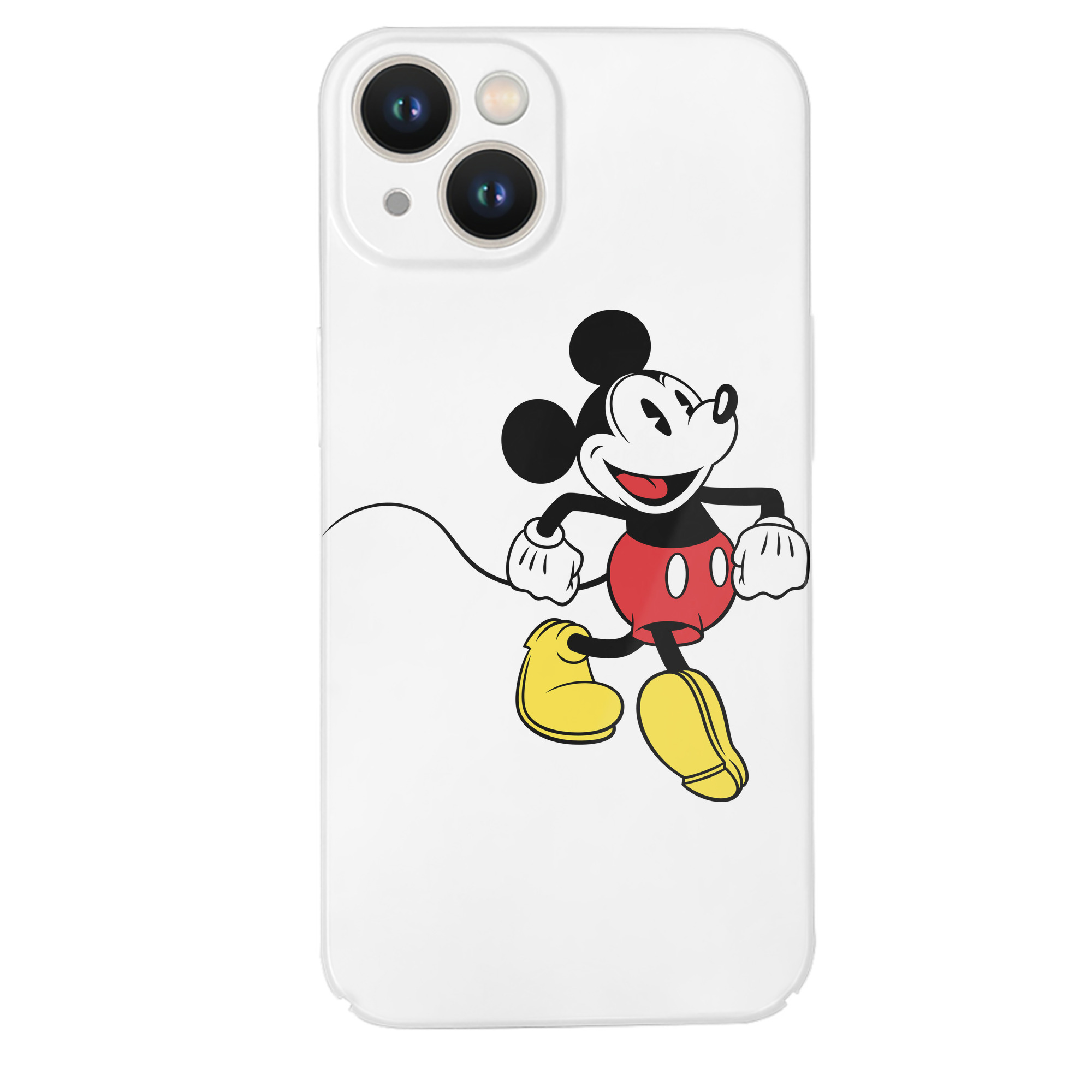 （画像用） ミッキーマウス Mickey Mouse 【iPhone 14シリーズ対応】ハードケース